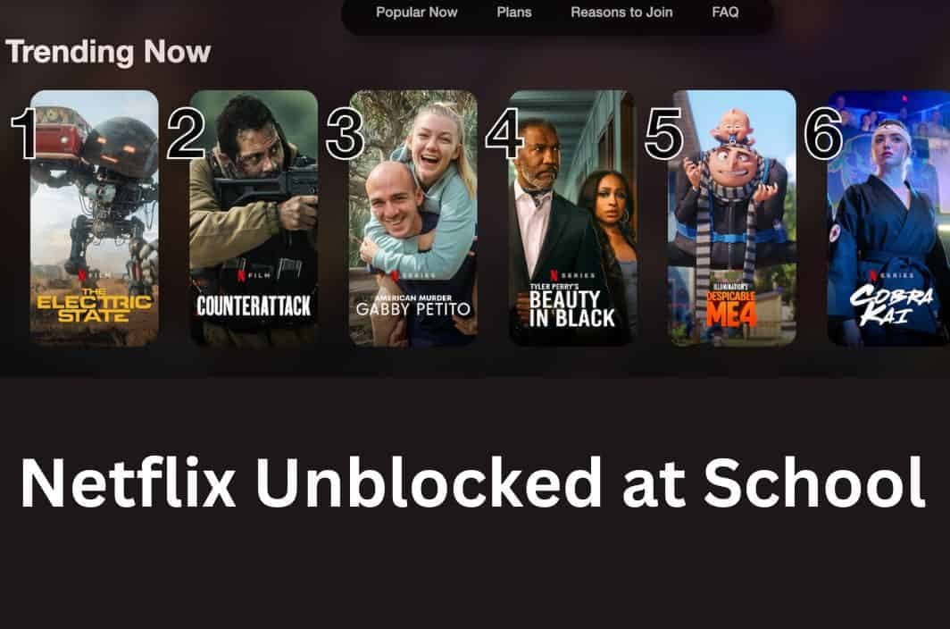 How to Watch Netflix Unblocked at School [100% Working]