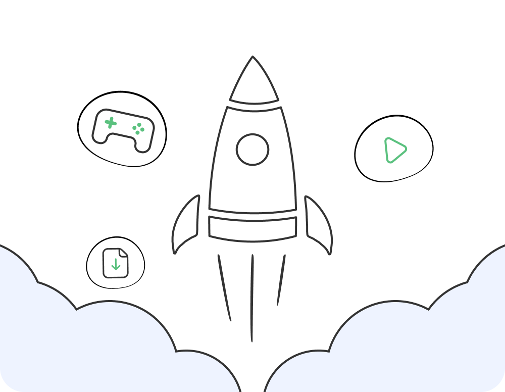 Enjoy fast streaming and gaming