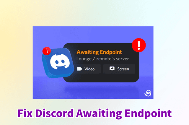How to Fix the ‘Awaiting Endpoint’ Discord Error Fast