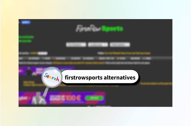 10 Best FirstRowSports Alternatives (2025 Guide)