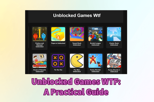 Unblocked Games WTF Guide: Access Methods, Mobile Tips, and Policies