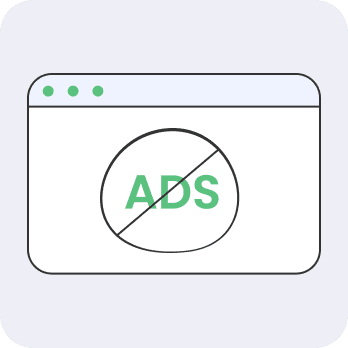Block trackers & intrusive ads