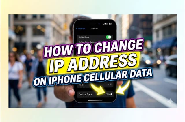 How to Change IP Address on iPhone Cellular Data