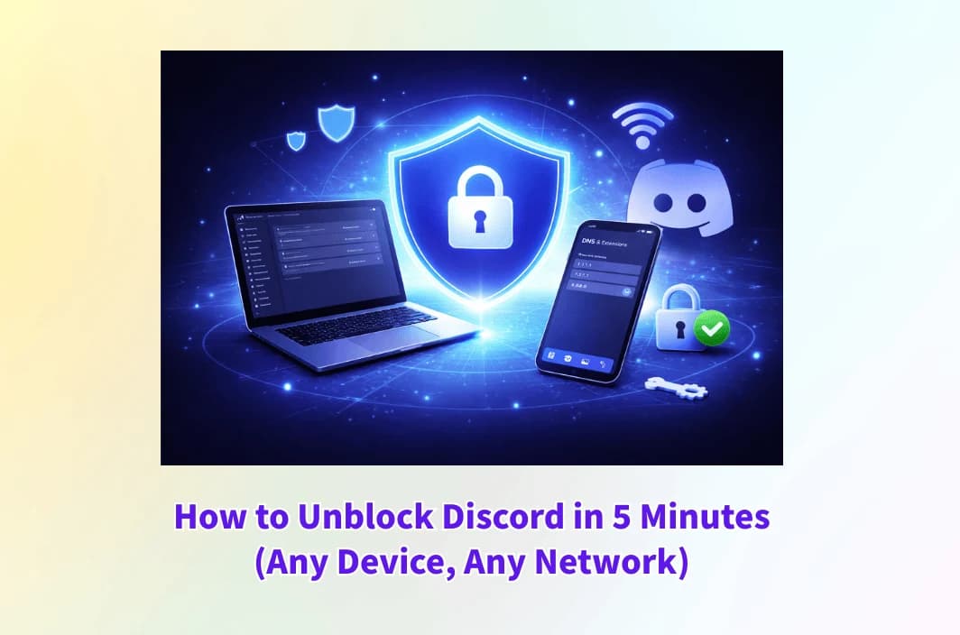 How to Unblock Discord in 5 Minutes (Any Device, Any Network)