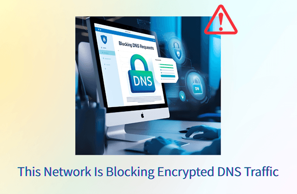 This Network Is Blocking Encrypted DNS Traffic? Fixed!