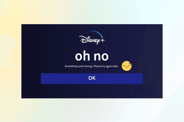 Fix Disney Plus “Sorry, Something Went Wrong” Error
