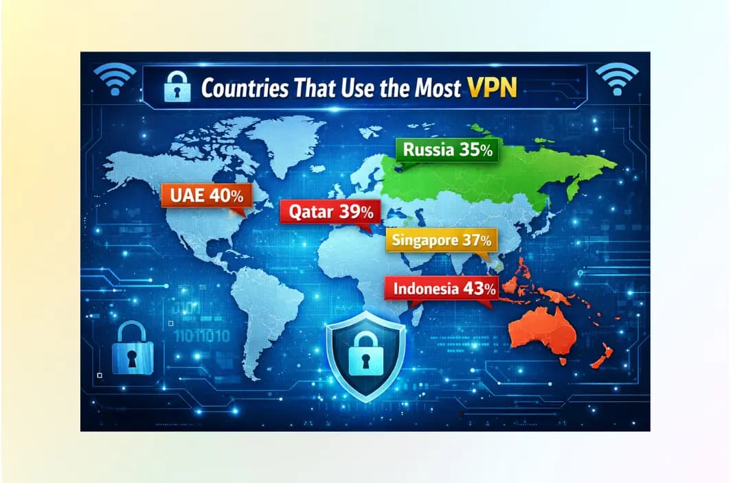 Top Countries with the Highest VPN Adoption in 2026: A Global Report