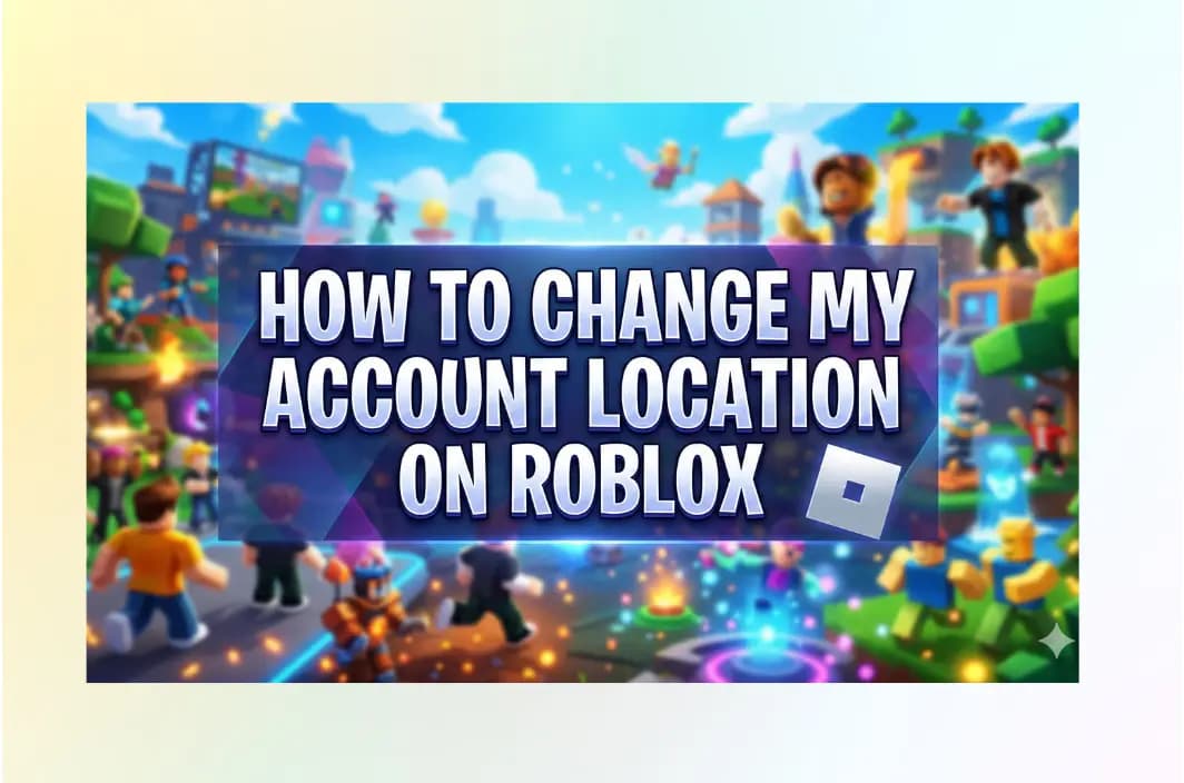 How to Change Your Roblox Account Location