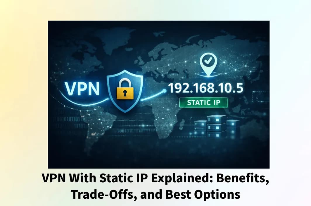 VPN With Static IP Explained: Benefits, Trade-Offs, and Best Options