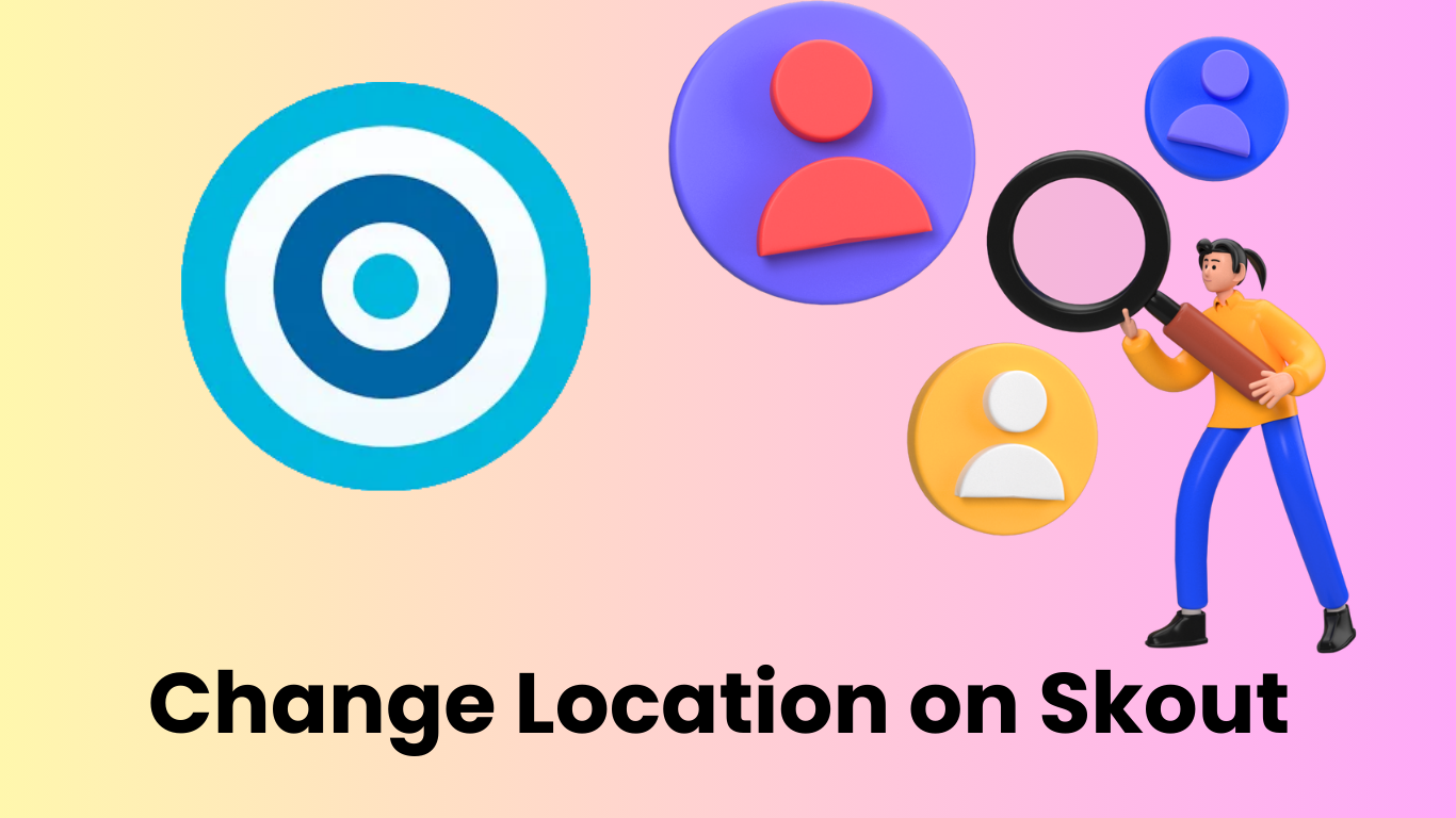 how to change skout location