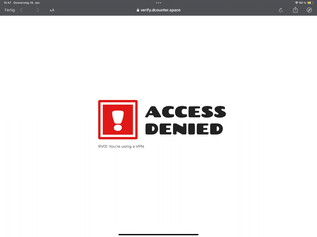 VPNs for Discord Access Denied