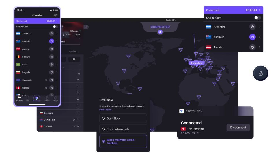 ProtonVPN vs. NordVPN Compatibility