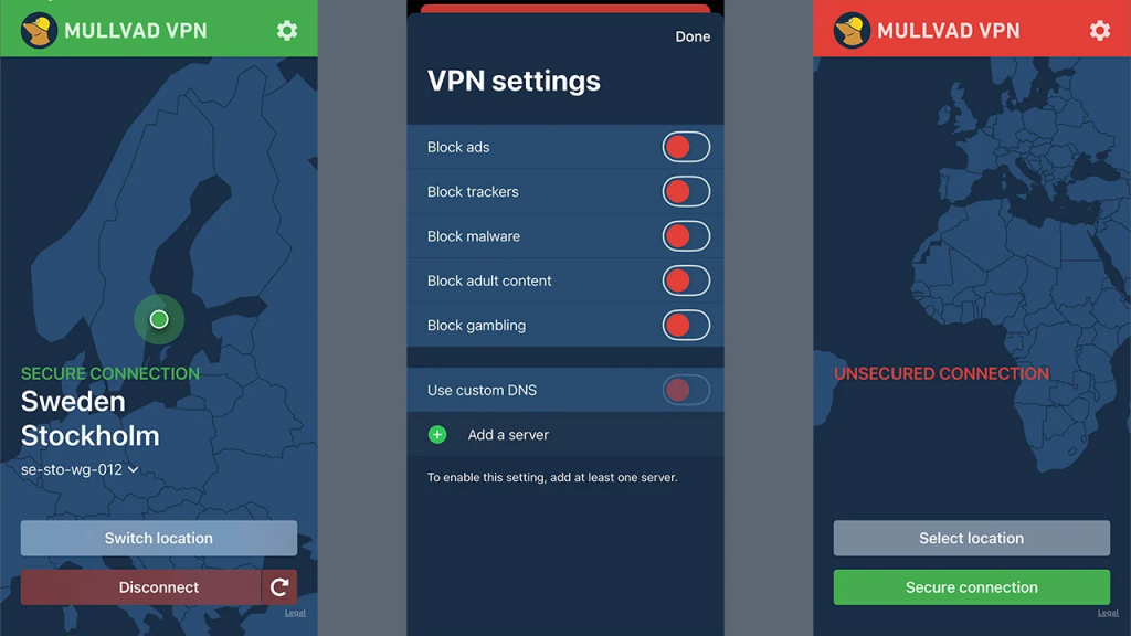 Mullvad VPN Egypt for Streaming - Available