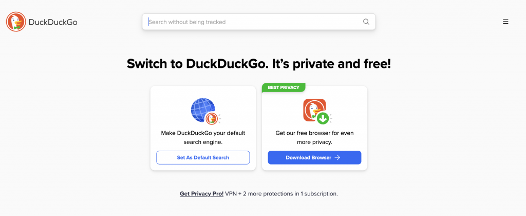 Access DuckDuckGo.com Privacy Pro