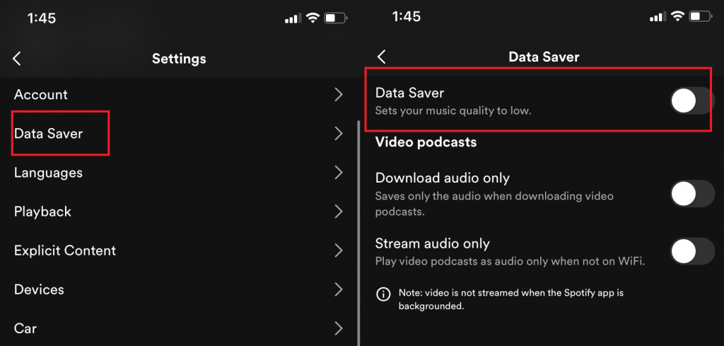 Check Account Settings If Spotify Video Not Working