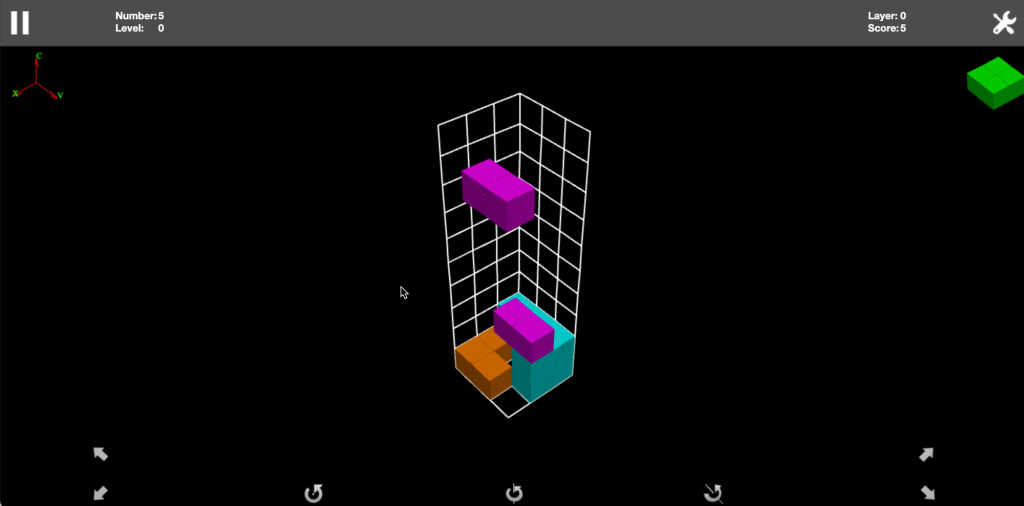 3D Tetris