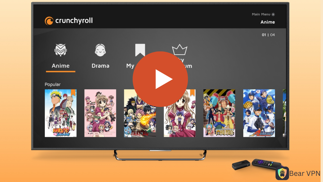 Crunchyroll Not Working on Roku TV