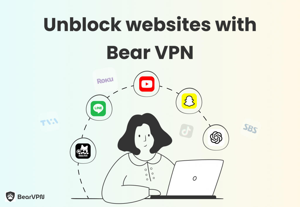 Bear VPN for Social Media