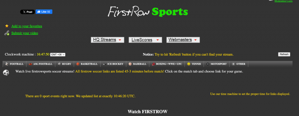 Firstrowsports