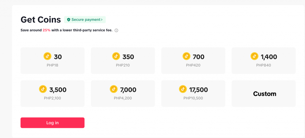 Country Offers Cheapest TikTok Coins: Philippines